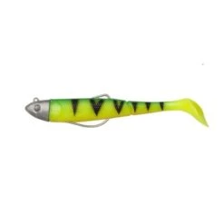 DAM Effzett Kick-s Minnow Weedless Paddle Tail / Firetiger / 9cm / 10gr
