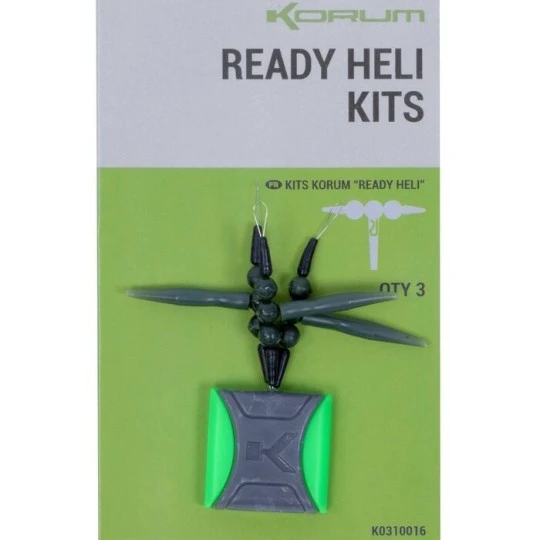 KORUM Ready Heli Kits 3 KORUM Ready Heli Kits