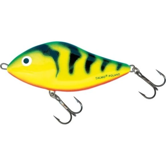 SALMO Slider Floating Jerkbait / Green Tiger / 10cm / 36gr 3 SALMO Slider Floating Jerkbait / Green Tiger / 10cm / 36gr