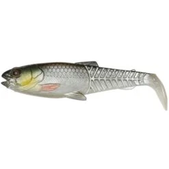 SAVAGE GEAR Craft Cannibal Paddletail / Green Silver / 10.5cm / 12gr