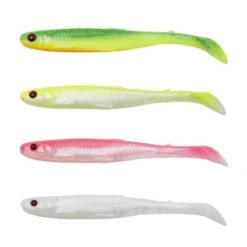 SAVAGE GEAR Slender Scoop Shad / Dark Water / 11cm