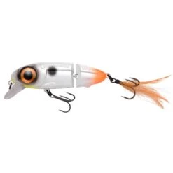 SPRO IRIS Underdog Jointed 80 Slow Floating / Hot Tail / 8cm / 18gr