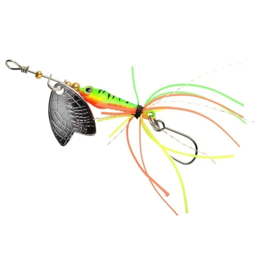 SPRO Larva Mayfly Spinner / 5cm / 4gr / Firetiger 3 SPRO Larva Mayfly Spinner / 5cm / 4gr / Firetiger